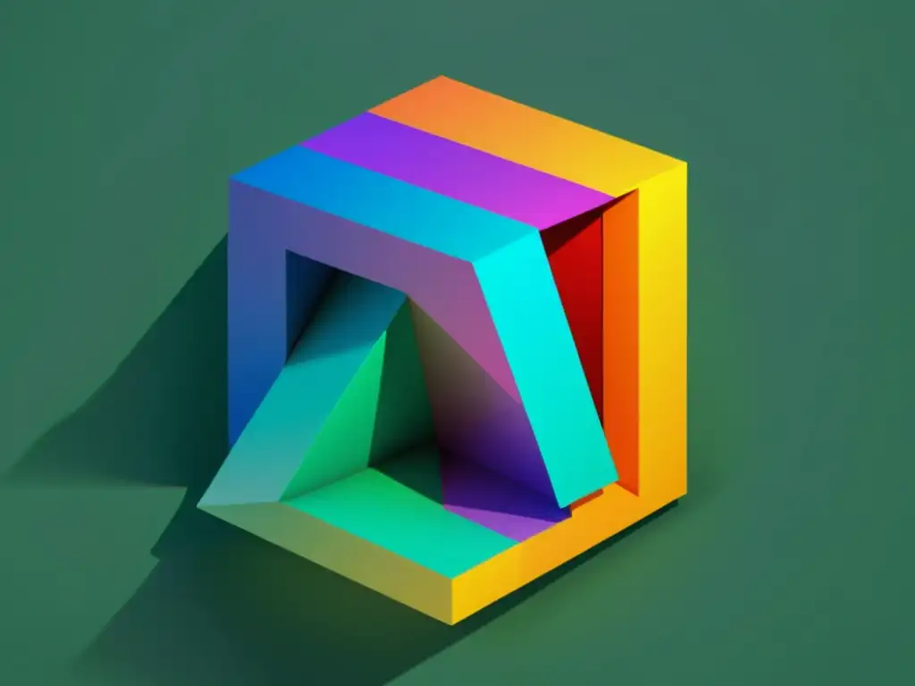 Transformación geométrica: Animación JS en lienzo Introducción animaciones Canvas JS: Forma geométrica colorida en constante transformación, creando un cautivador espectáculo visual dinámico