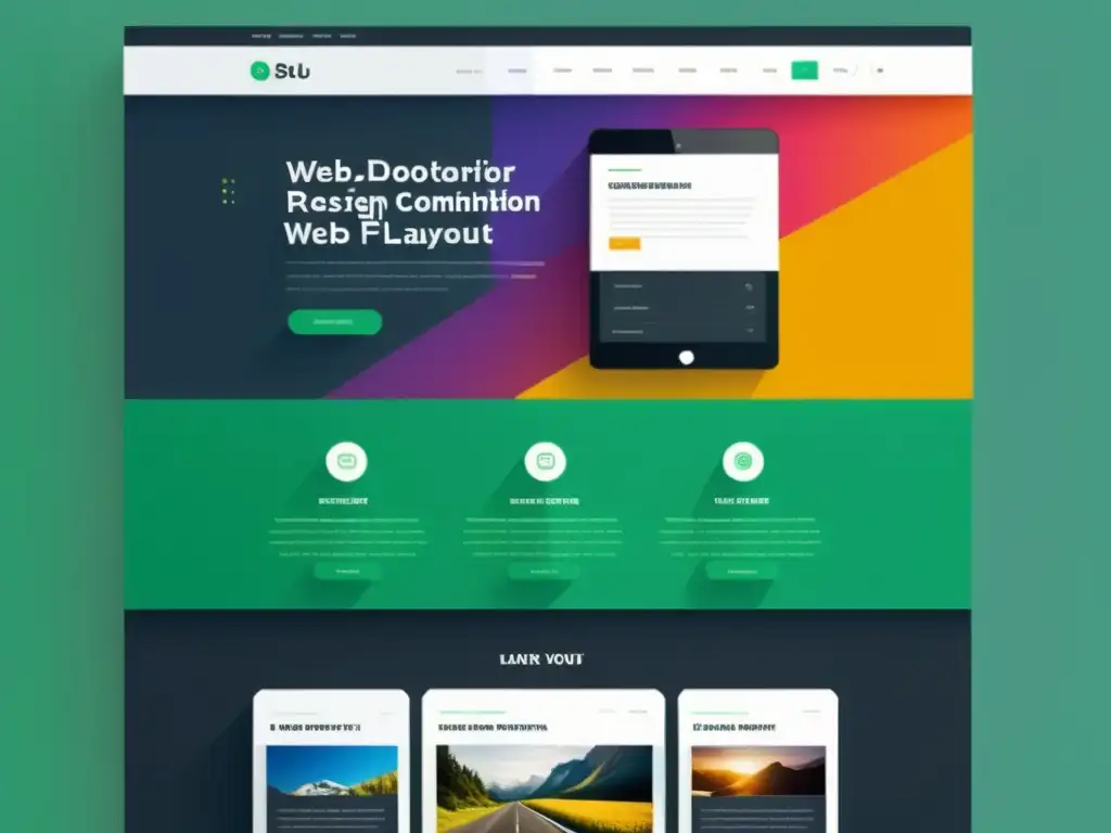 Diseño web responsive: combinación perfecta de Bootstrap Grid y Flexbox Comparativa Bootstrap Grid vs Flexbox: diseño web responsive con equilibrio armónico y moderna interfaz adaptable a distintos tamaños de pantalla