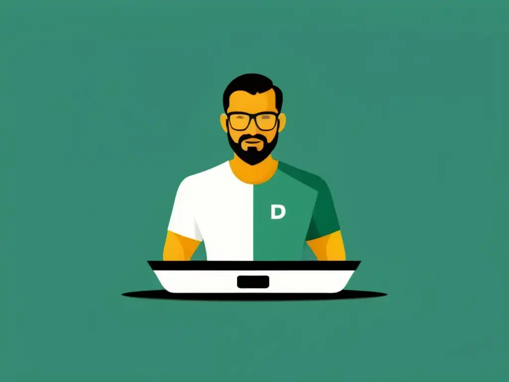 Diseño web con Python y Django: potente y minimalista Construcción de aplicaciones web potentes con Django: una ilustración minimalista y sofisticada que combina tecnología y creatividad