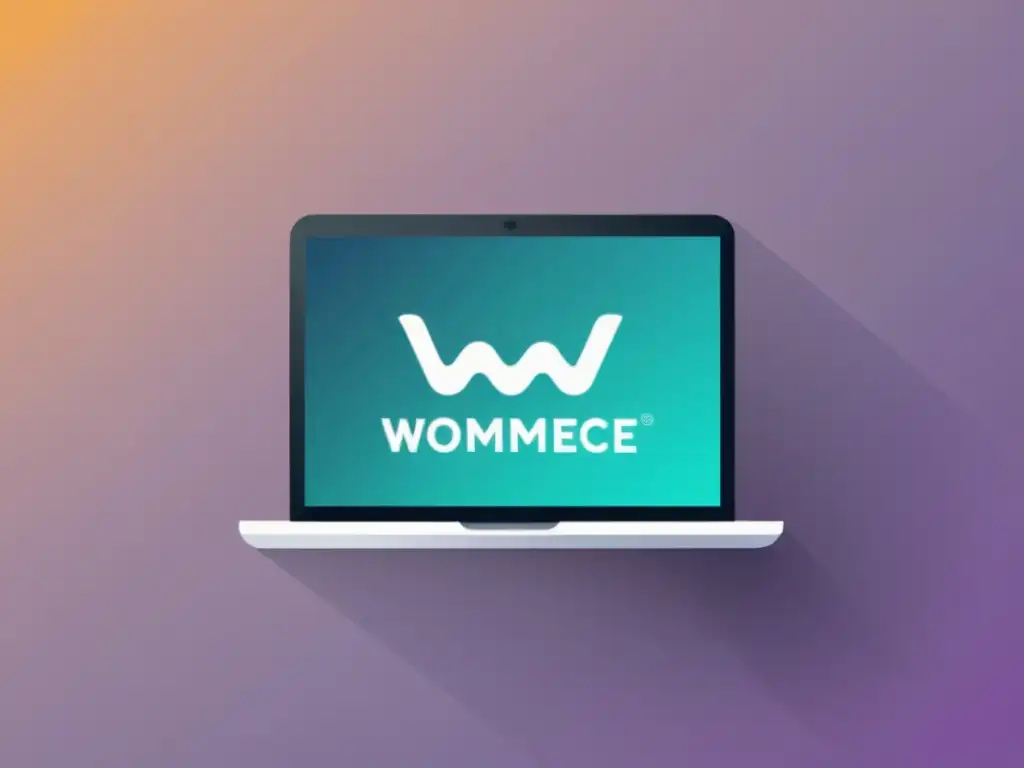 Transición fluida a WooCommerce: migración sin interrupciones Migración a WooCommerce sin perder datos: Imagen minimalista de transición suave entre plataformas, con diseño moderno y limpio