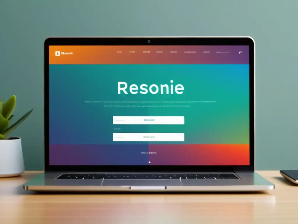 Diseño web responsivo con Bootstrap: moderno y limpio Un diseño web elegante y profesional con Bootstrap para expertos en responsive web design