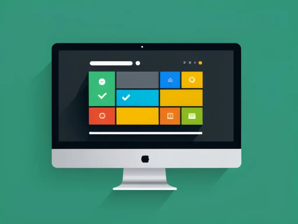 Interfaz web minimalista con elementos interactivos y animaciones dinámicas Diseño web con Canvas interactivo que muestra elementos interactivos y animaciones dinámicas en un sitio web minimalista y profesional