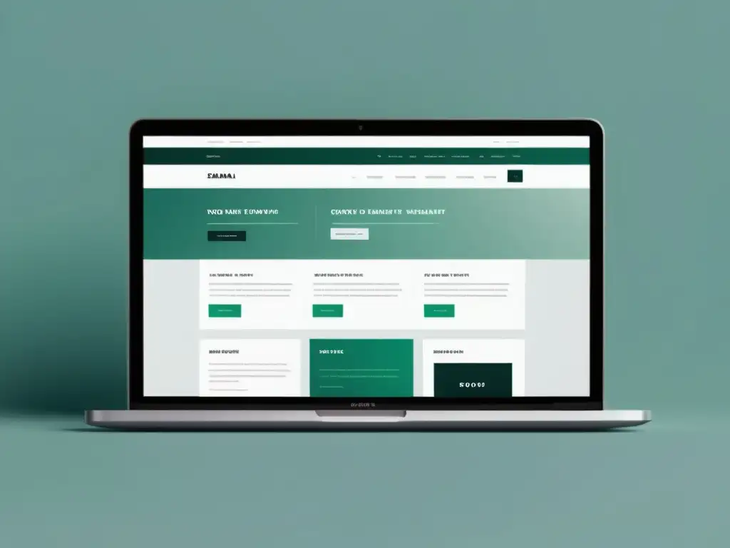 Diseño web minimalista con Bootstrap 5 Un diseño web minimalista y elegante que destaca las mejoras y novedades de Bootstrap 5 con una estética profesional y pulida
