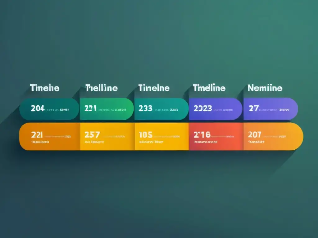 Control de animaciones SVG con JavaScript: Minimalismo y maestría Una elegante línea de tiempo con animaciones SVG controladas por JavaScript, demostrando técnicas avanzadas de animación