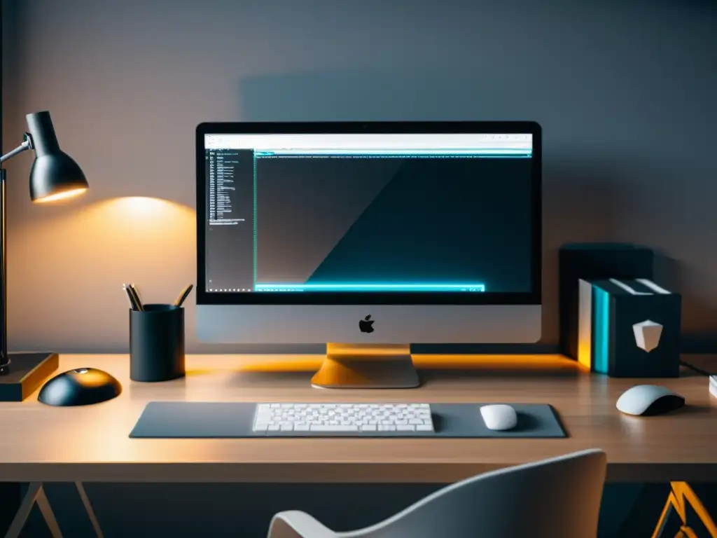 Espacio de trabajo de desarrollador: minimalista y profesional Espacio de trabajo de desarrollador con editor de animaciones WebGL para desarrollo web