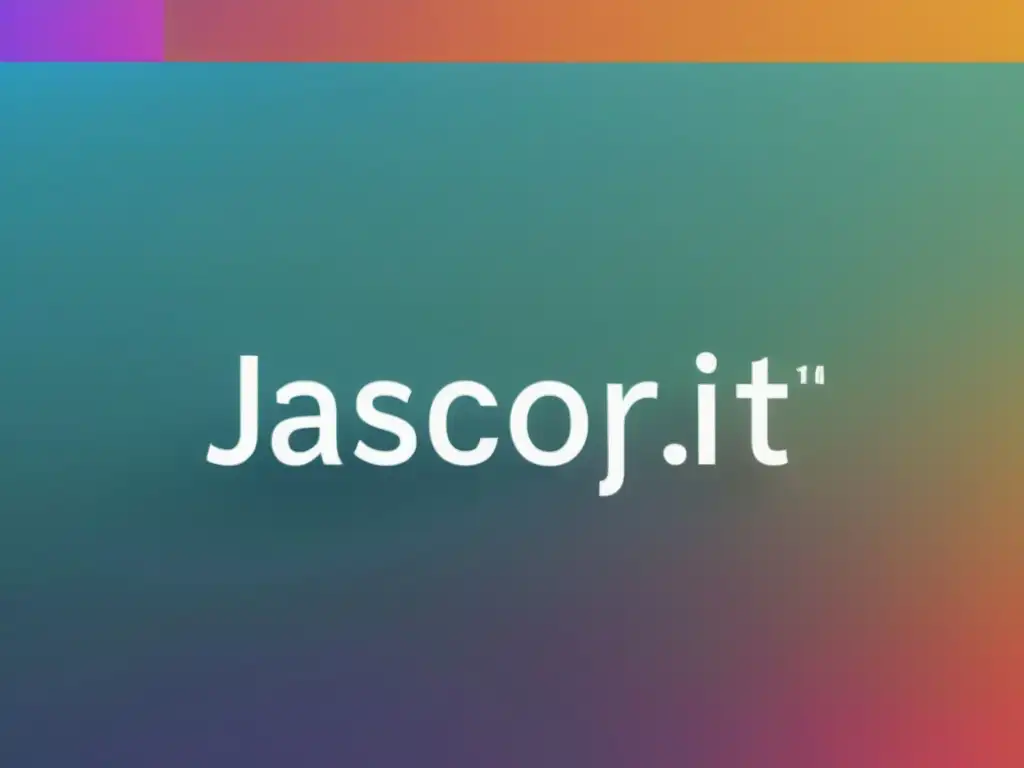 Código JavaScript avanzado: Patrones de diseño en 8k Imagen 8k detallada de código JavaScript minimalista con patrones de diseño avanzados en colores vibrantes y sintaxis destacada
