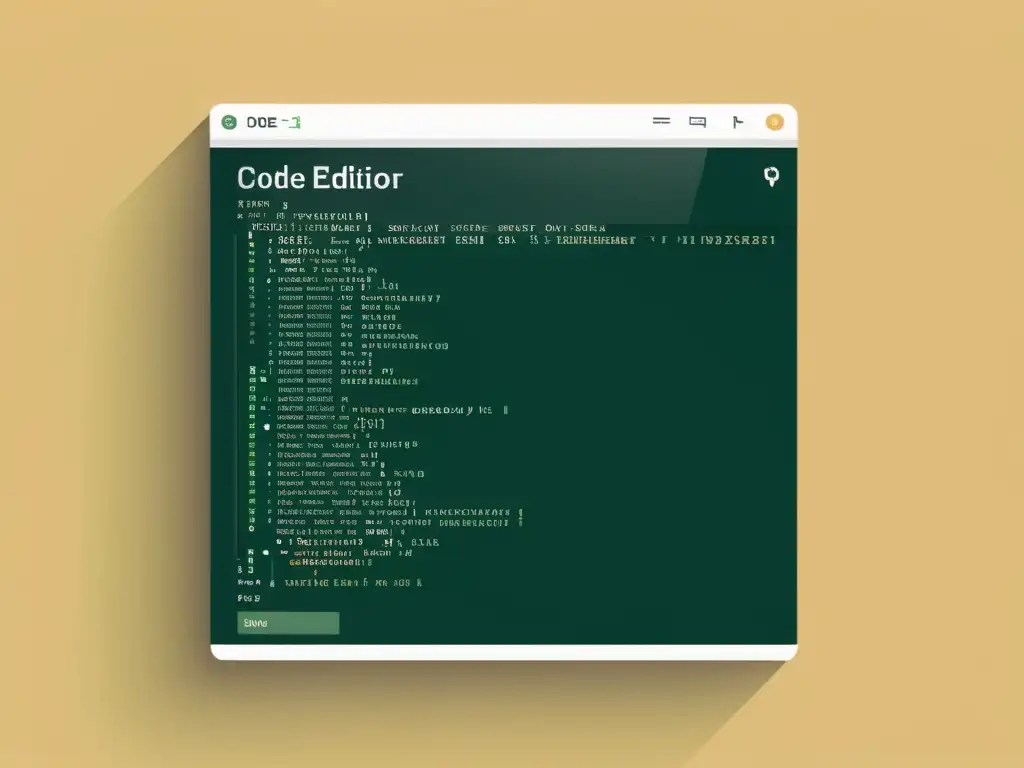 Editor de código Python: Profesional y elegante Una imagen impresionante de un elegante editor de código Python con nuevas características Python 3
