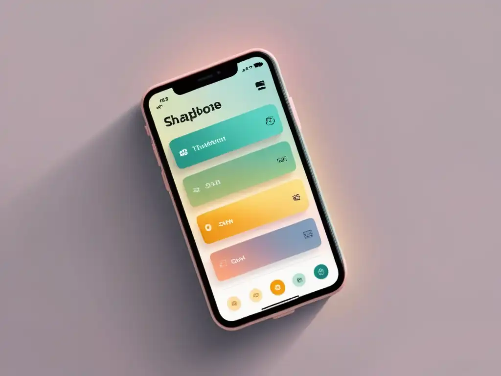 Interfaz de app moderna con microinteracciones Una interfaz de app moderna en Adobe XD con microinteracciones sutiles