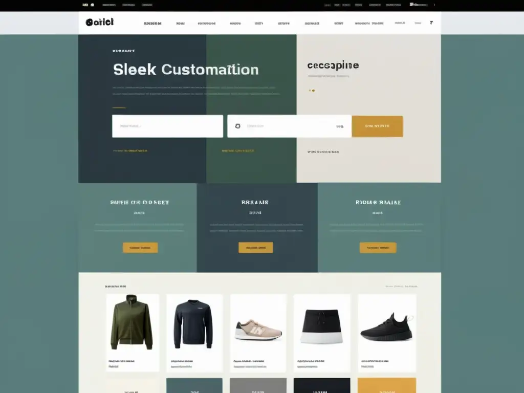 Configuración avanzada en WooCommerce: Personalización intuitiva Interfaz minimalista de tienda online WooCommerce con opciones de configuración avanzada