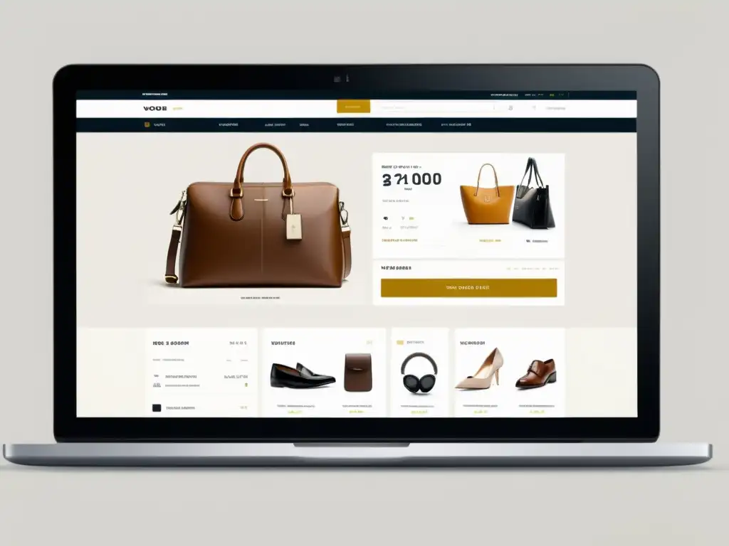 Tienda online moderna y profesional con productos digitales Interfaz de tienda online moderna y profesional, cumple normativa de comercio electrónico WooCommerce