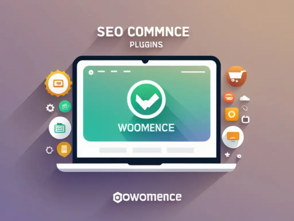 Interfaz web minimalista y moderna con los mejores plugins WooCommerce 2022, detallados y distintivos, en tonos suaves y líneas limpias