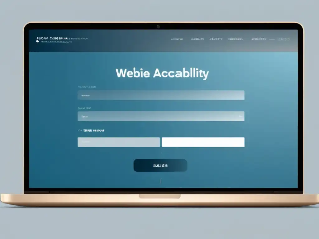 Interfaz web moderna y accesible para mejorar posicionamiento web a través de accesibilidad