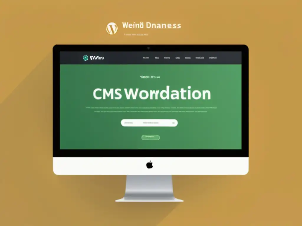 Integración de CMS headless en WordPress: diseño minimalista y profesional Interfaz web moderna y limpia integrando headless CMS en WordPress, con estrategias de monetización