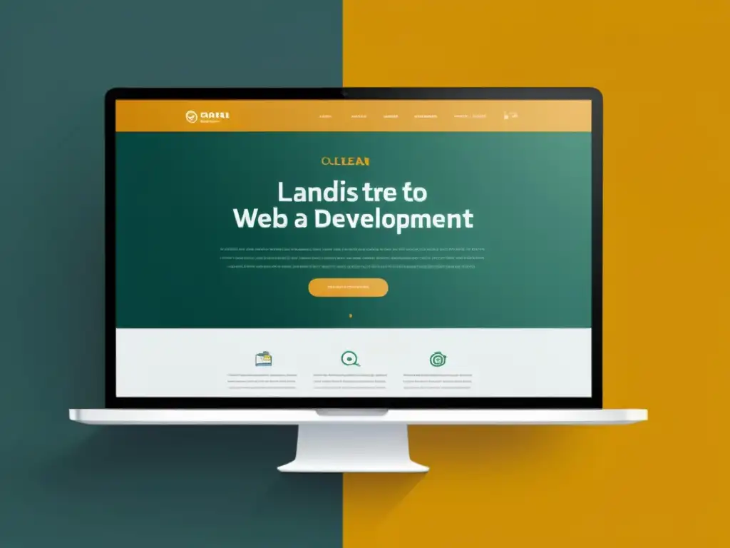Página de inicio web moderna y sofisticada con diseño ultradetallado Página de inicio web minimalista y sofisticada con posicionamiento experto en desarrollo web