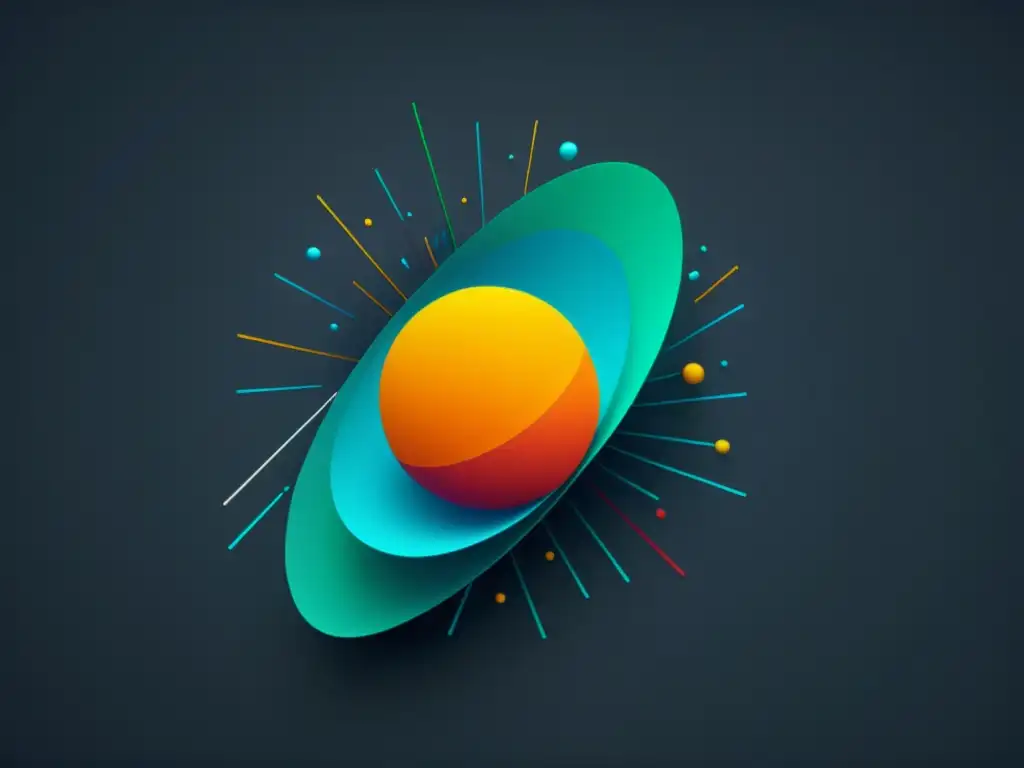 Simulación en lienzo: física en acción 8k Simulaciones interactivas en Canvas: representación detallada de elementos físicos en vibrantes colores y líneas nítidas