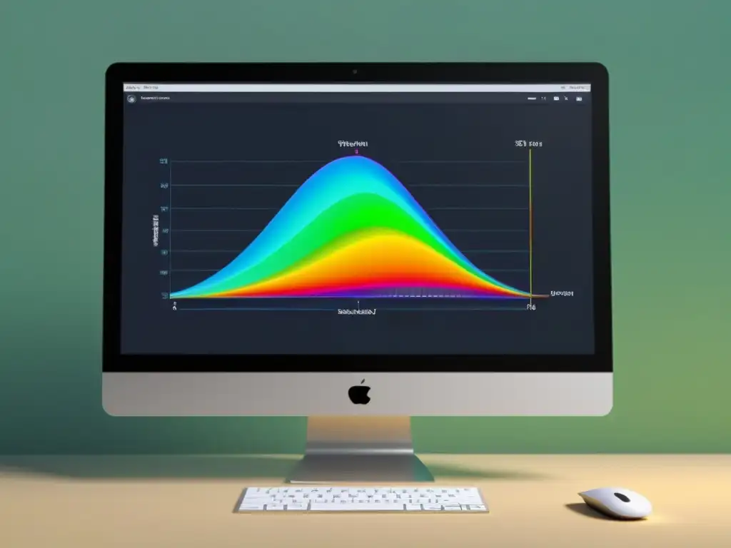Simulación interactiva de física en pantalla: diseño atractivo y dinámico Simulaciones interactivas en Canvas: pantalla de ordenador con dinámica y colorida simulación de física y atractiva interfaz de usuario