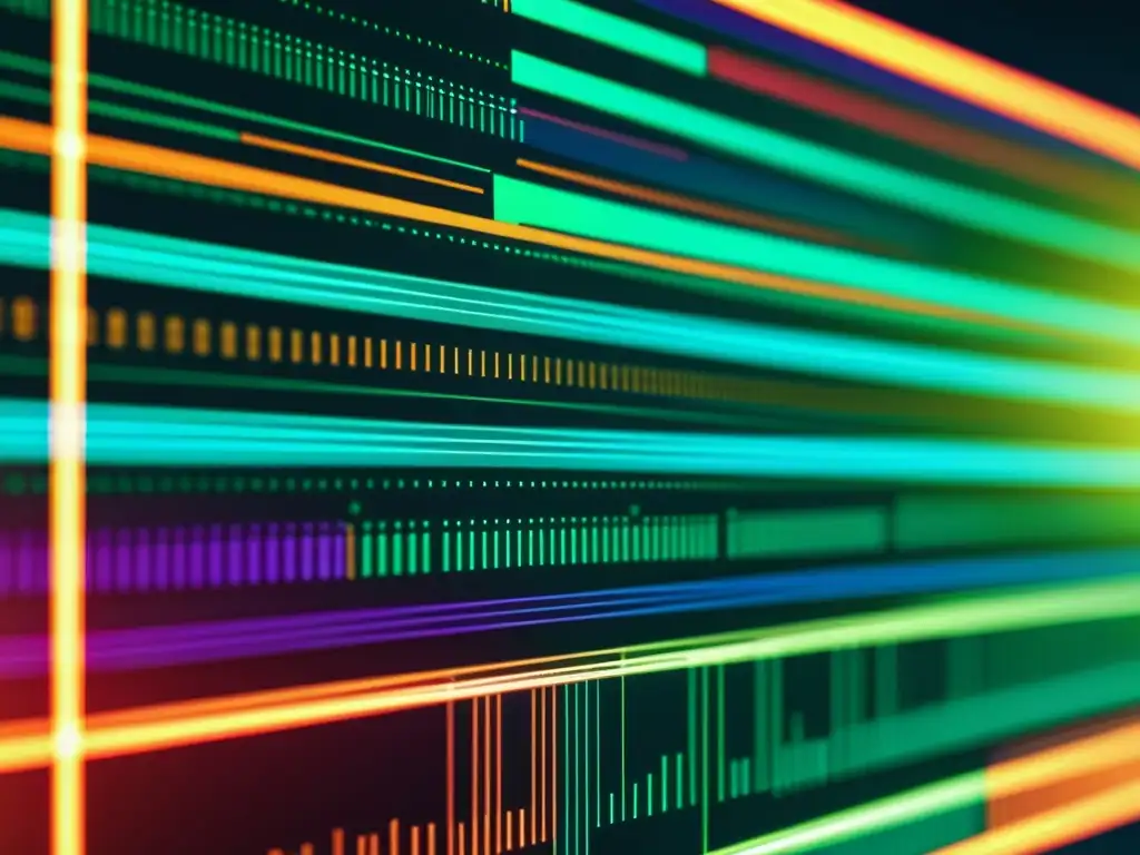 Optimización de Plugin: Detalles Técnicos Vibrantes Vibrante código de plugin, muestra precisión y complejidad para optimización de plugins para audiencia global