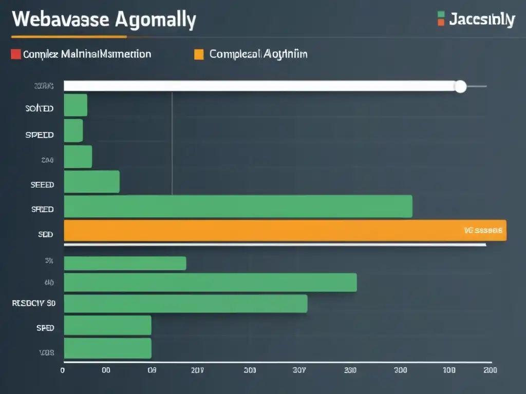 Comparación impactante: WebAssembly vs Comparación visual entre la ejecución avanzada de WebAssembly y JavaScript, resaltando el rendimiento superior de WebAssembly en velocidad y gestión de recursos